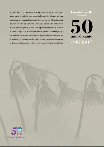 Retro di 50 anni di canto