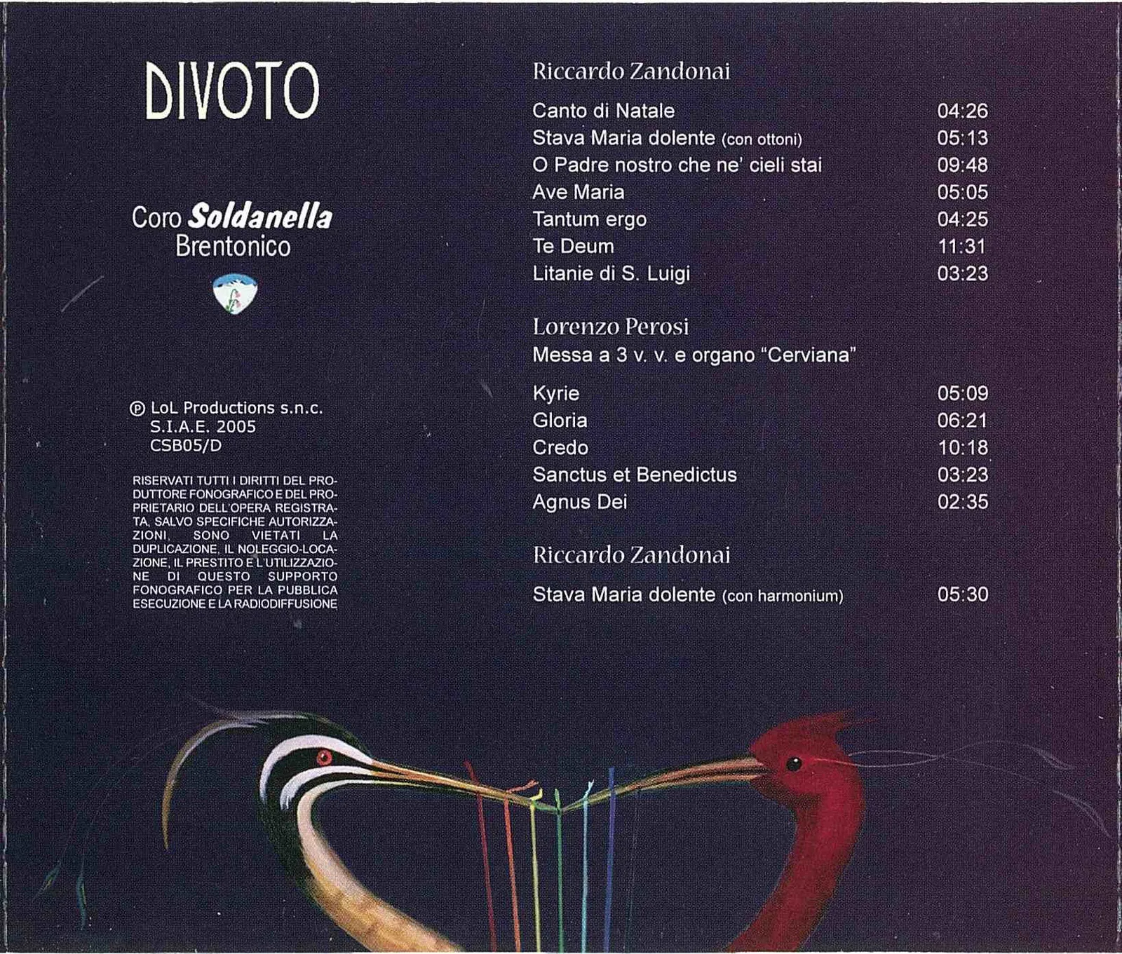 Copertina di Divoto