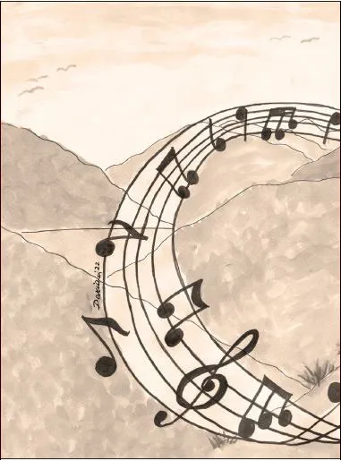 Retro di 55 anni di canto